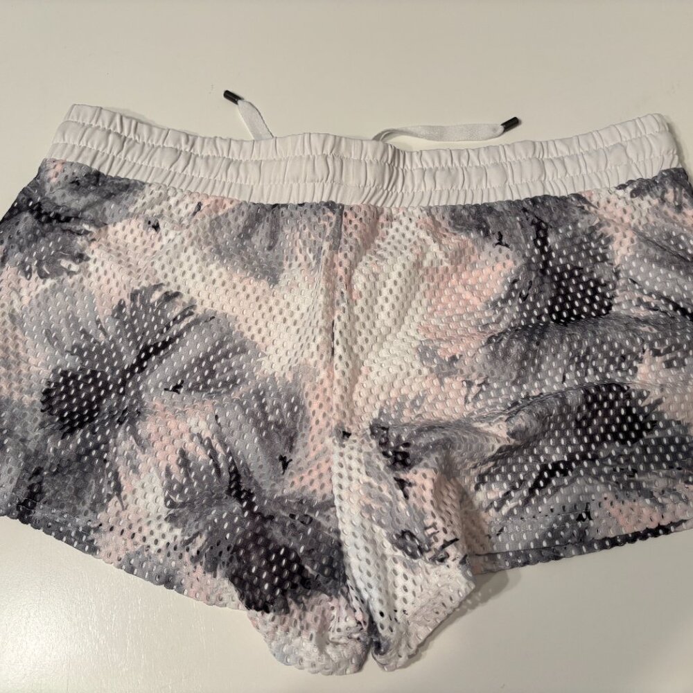 Fabletics New Xl Drawstring Lined Shorts In Pink/… - image 2